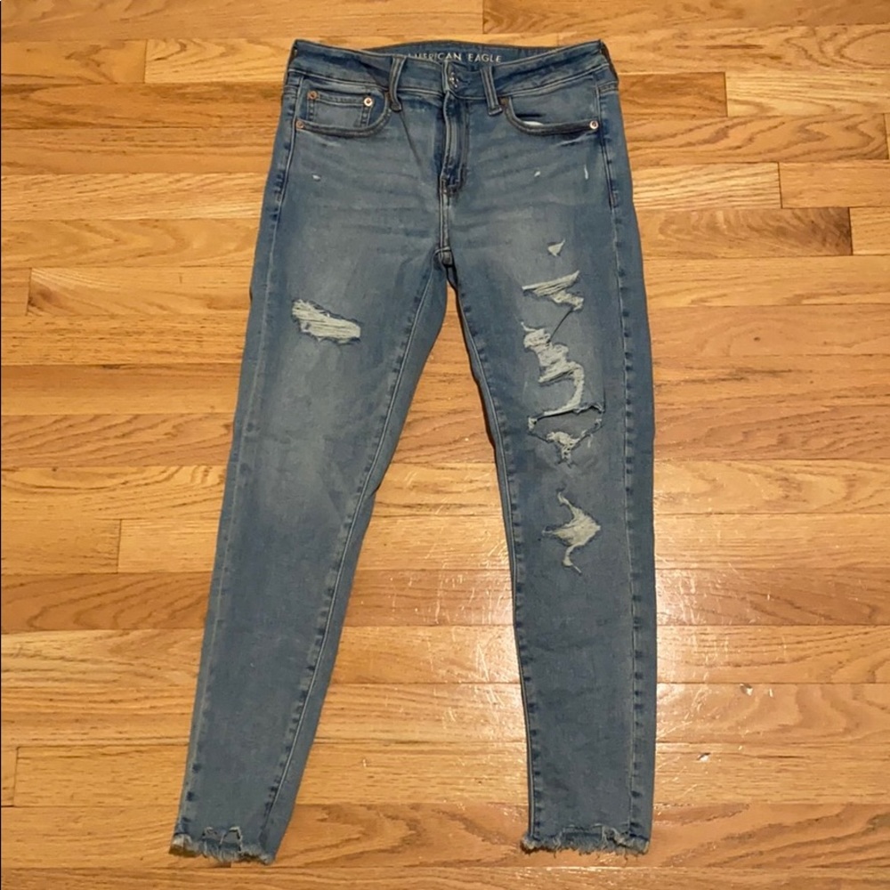 American Eagle Stretch Light Crop Jegging